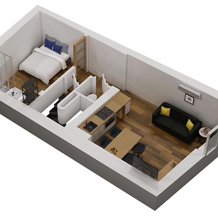 Апартаменты Lou Baou - Calme - Lumineux - Wifi Гардан Экстерьер фото