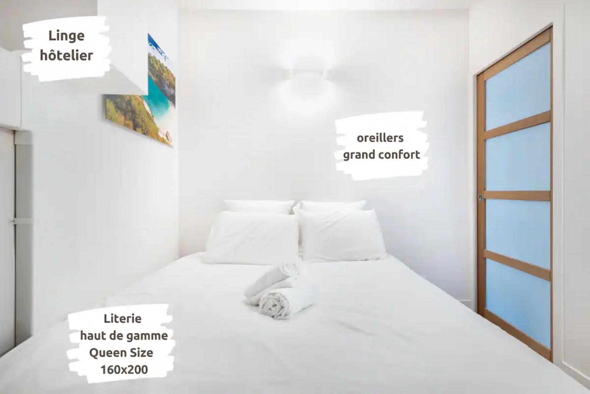Апартаменты Lou Baou - Calme - Lumineux - Wifi Гардан Экстерьер фото